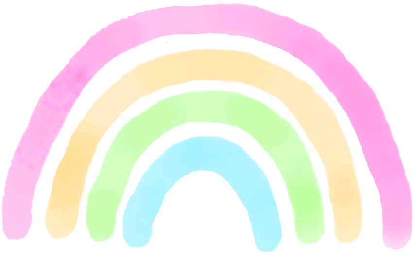 虹のイラスト